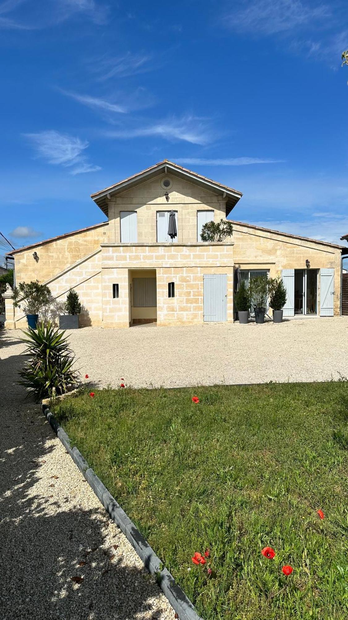 Ferienwohnung La Maison Des Vignes Saint Emilion Exterior foto